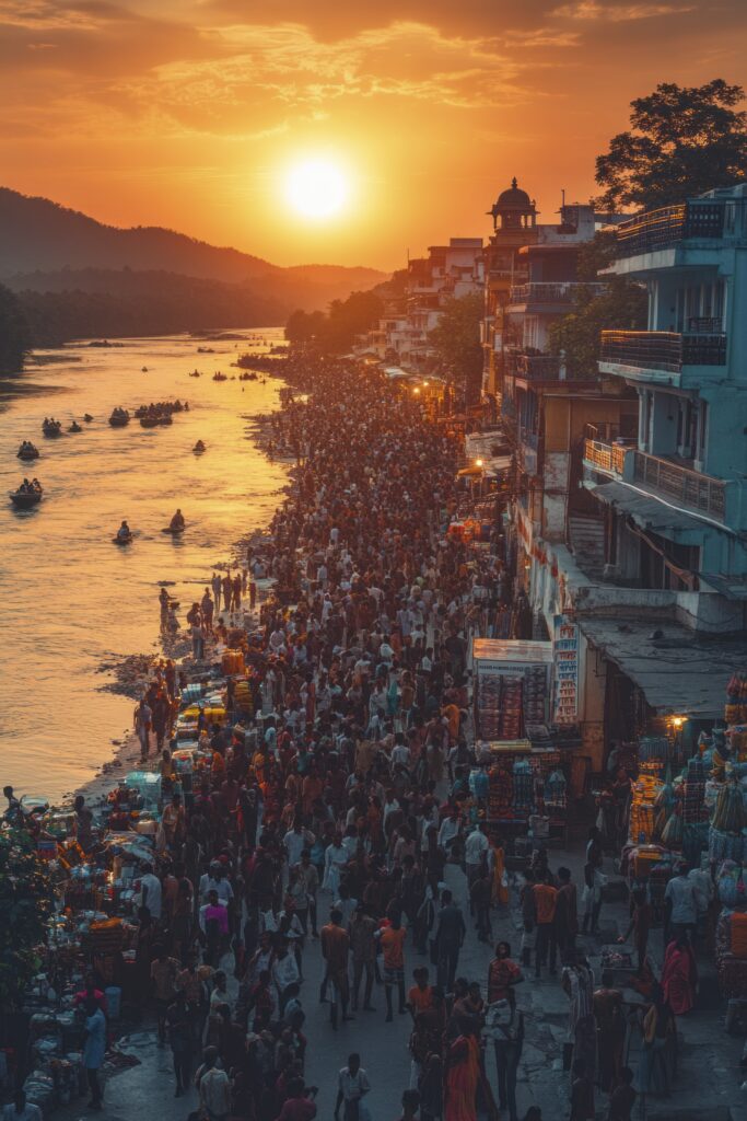 महा कुम्भ मेला का एक अदभुत पिक्चर